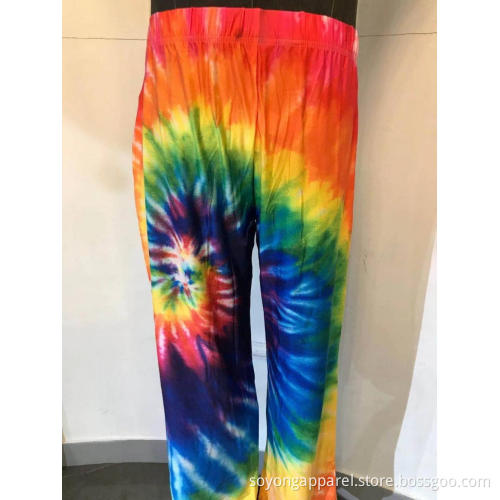 Men's Printed Polyester Lounge Pants